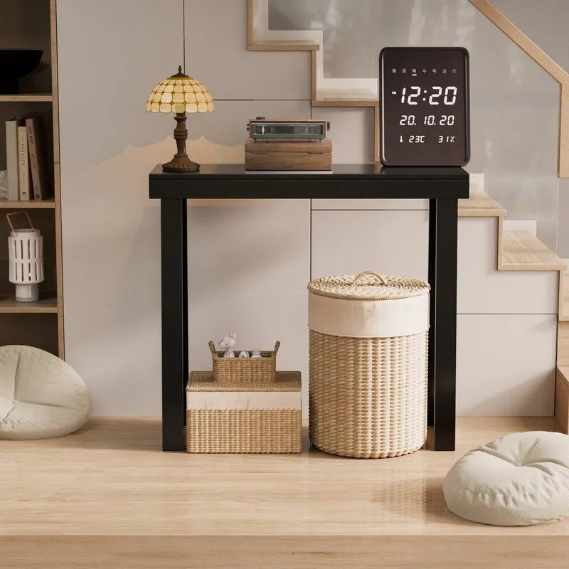 Console moderne en bois massif pour l'entrée ou le couloir