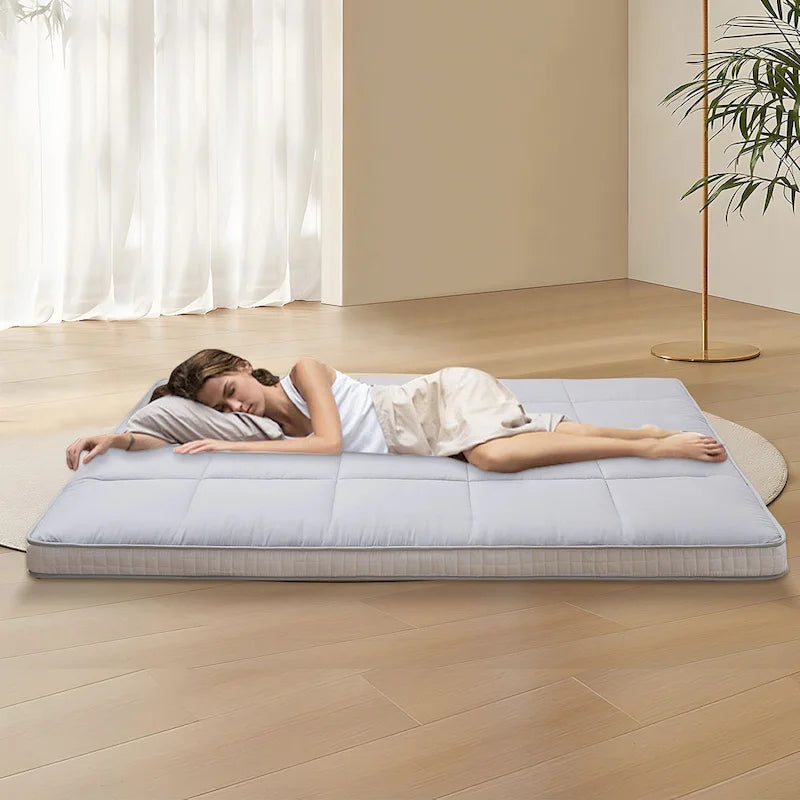 Matelas Futon Japonais Roulable Avec Sac de Rangement