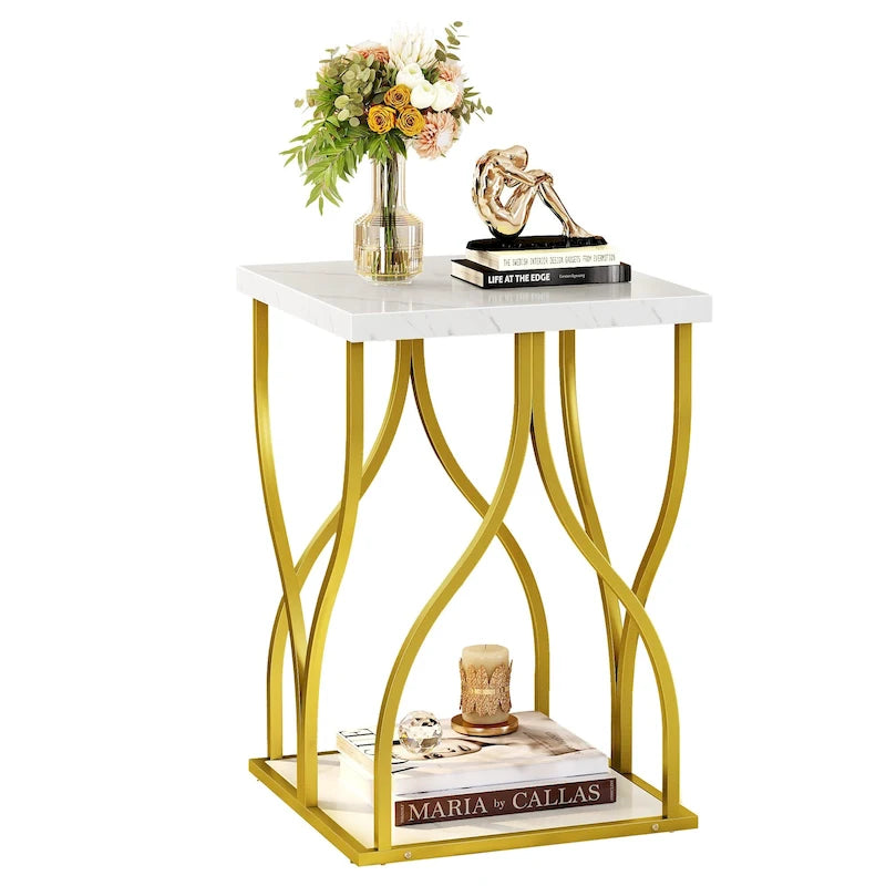 Bureau d'ordinateur à 5 tiroirs, en bois et métal, pour bureau ou salon