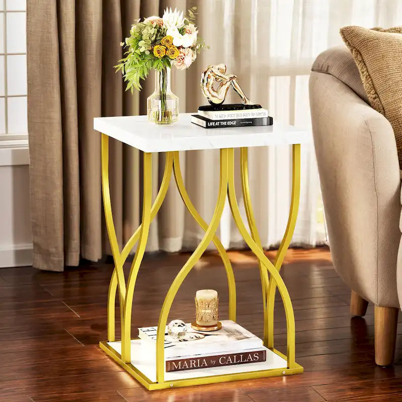 Bureau d'ordinateur à 5 tiroirs, en bois et métal, pour bureau ou salon