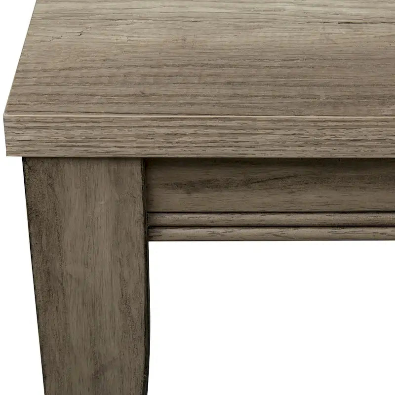 Banc brun clair, finition grès