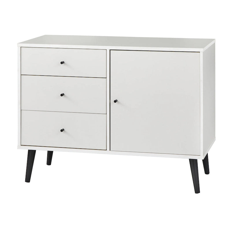 Buffet/Enfilade Moderne du Milieu du Siècle à 3 Tiroirs