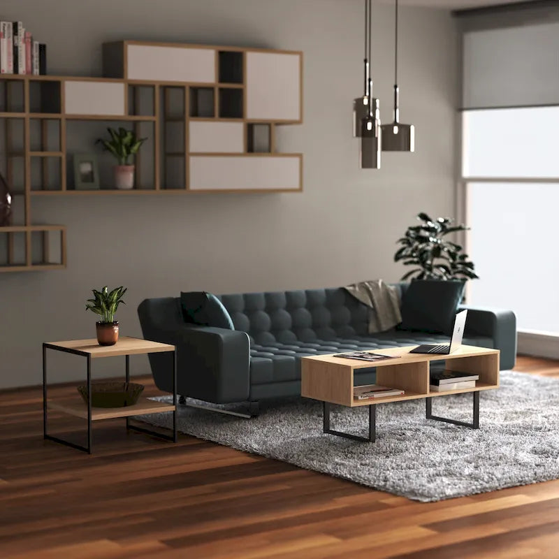 Table basse industrielle