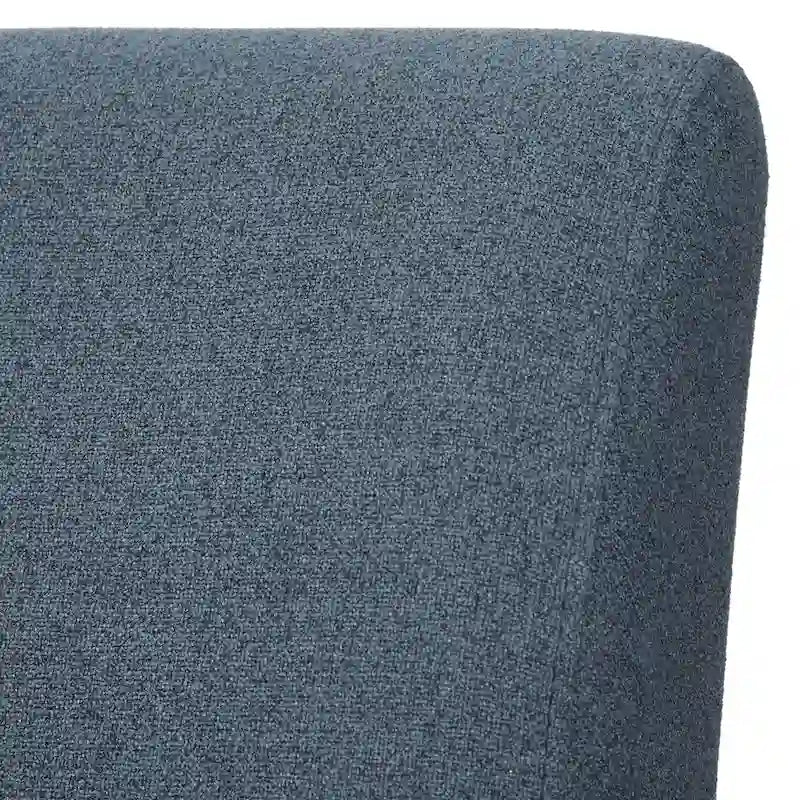 Chaise de salle à manger contemporaine, pieds finition noyer clair