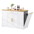 Îlot de cuisine roulant avec rangement, armoire de cuisine mobile portable, chariot de cuisine mobile