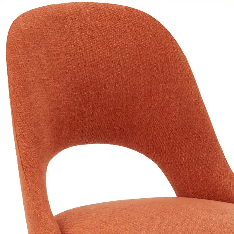 Chaises de salle à manger rembourrées avec dossier ajouré