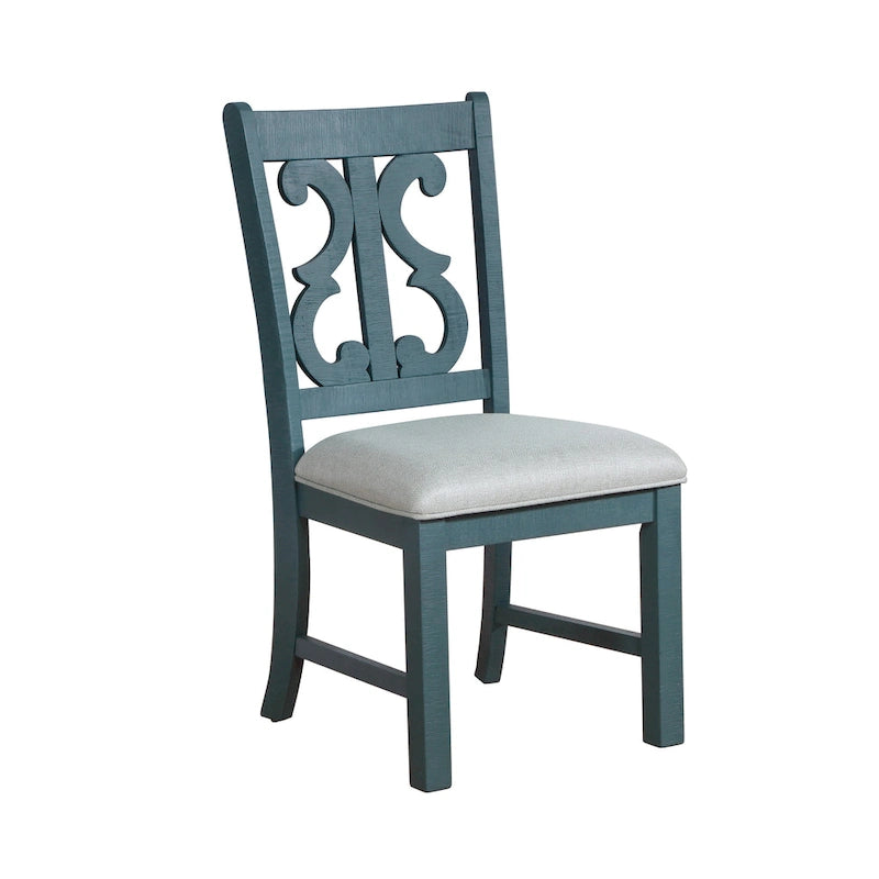 Chaises de salle à manger en bois rustique