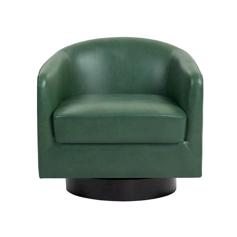 Fauteuils d'appoint pivotants à 360° modernes