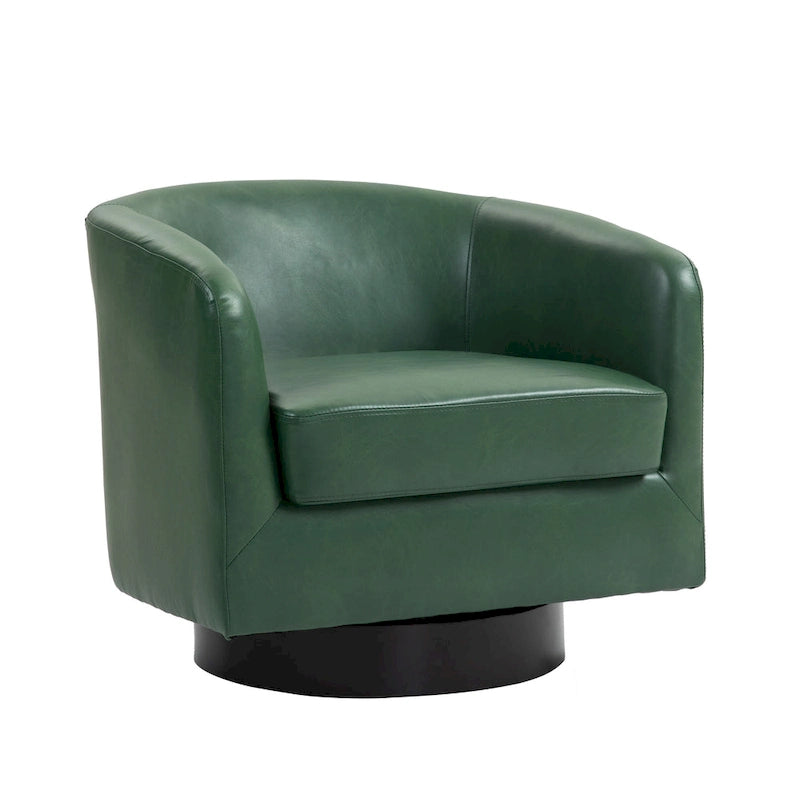 Fauteuils d'appoint pivotants à 360° modernes