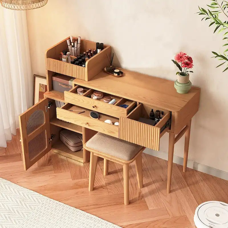 Coiffeuse avec 3 tiroirs