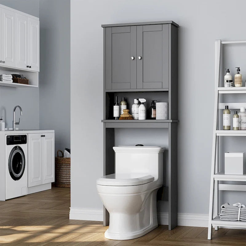 Meuble de Rangement au-dessus des Toilettes