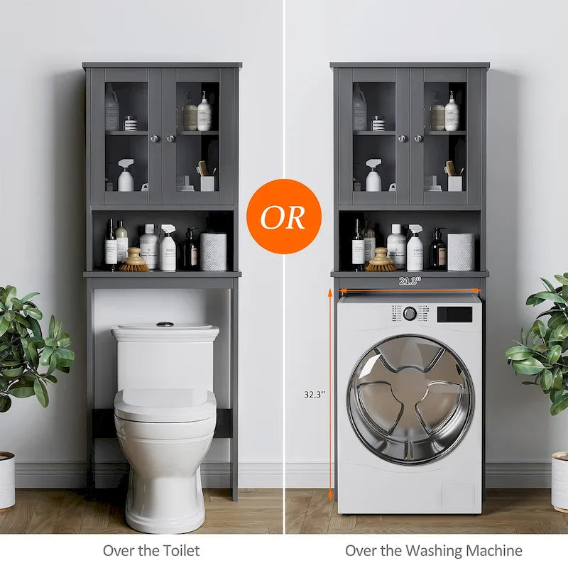 Meuble de Rangement au-dessus des Toilettes