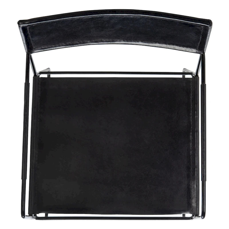 Chaise de salle à manger en cuir