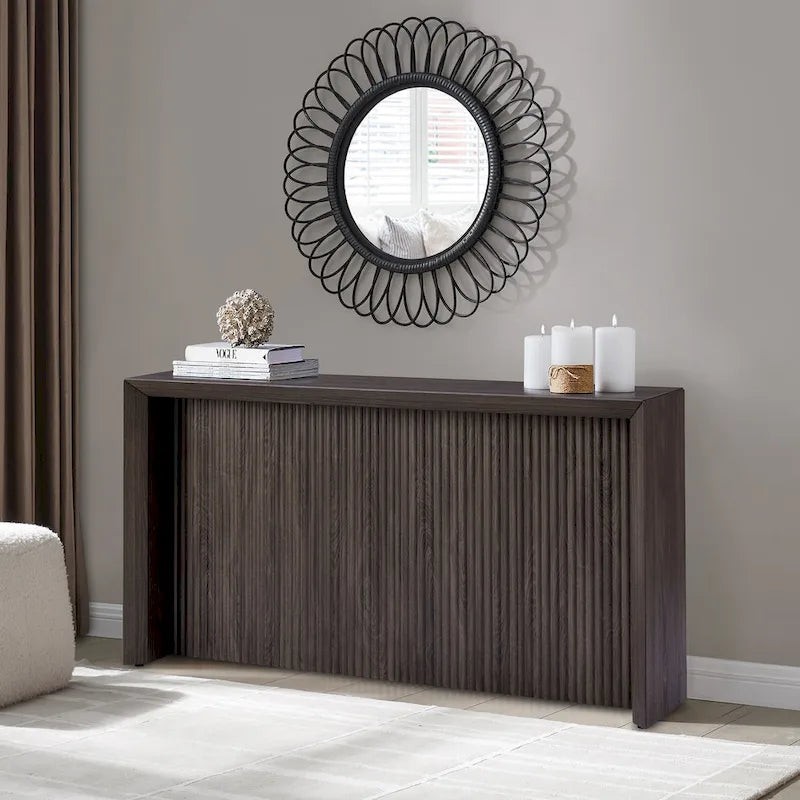 Console rectangulaire au design contemporain moderne