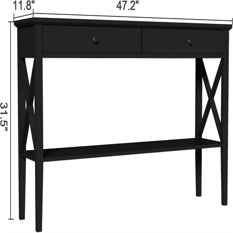 Console avec tiroirs