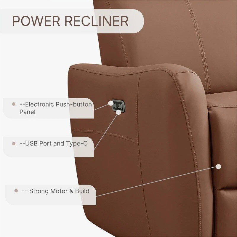 Fauteuil d'allaitement inclinable électrique, pivotant, planant et à bascule