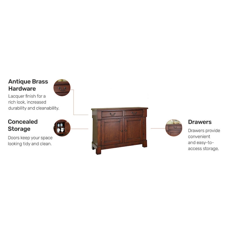Buffet en bois ancien