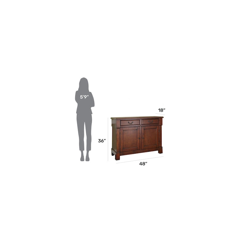 Buffet en bois ancien