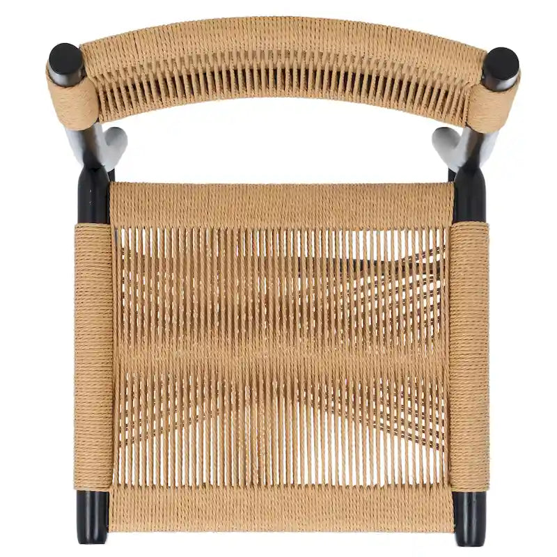 Chaise de salle à manger en corde