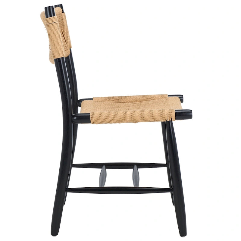 Chaise de salle à manger en corde