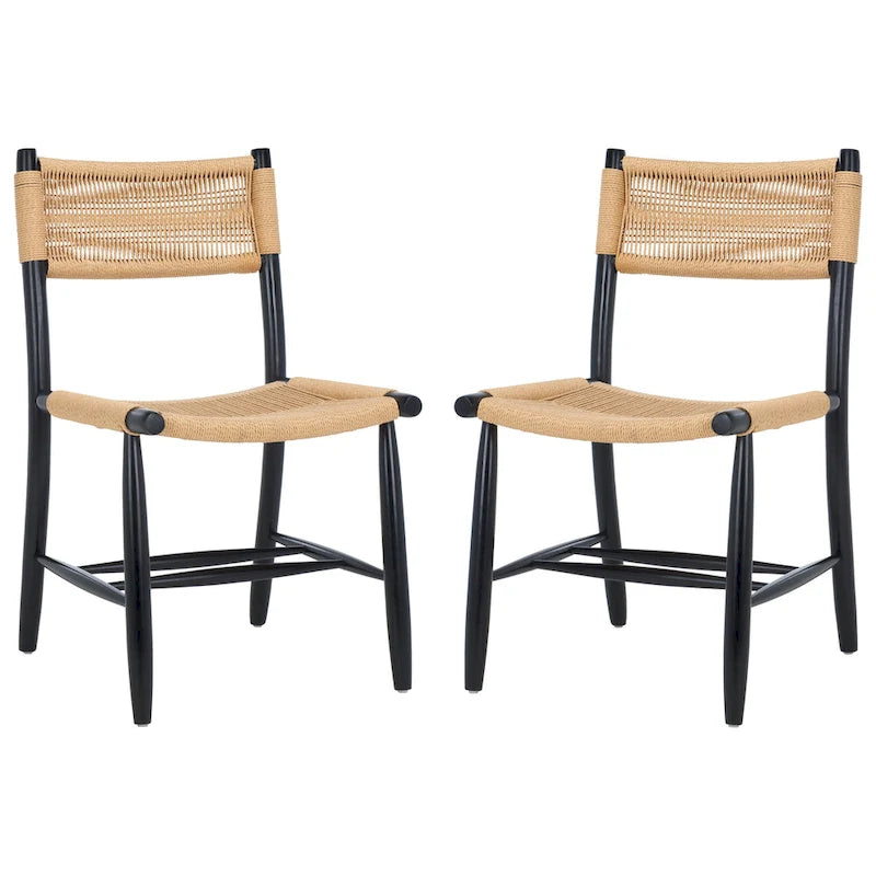 Chaise de salle à manger en corde